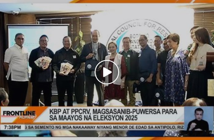 KBP at PPCRV, magsasanib-puwersa para sa maayos na 2025 elections